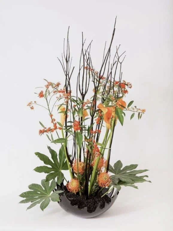 Easy Halloween Flowers