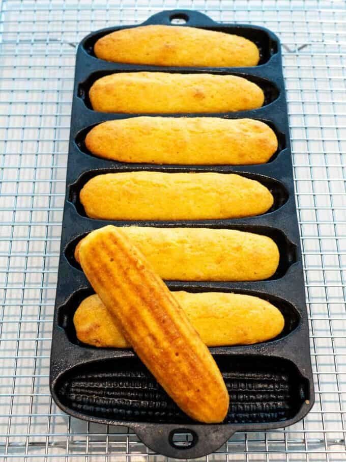 Oven Buttered Corn Sticks