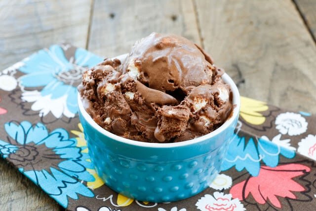 Rocky Road Ice Cream 