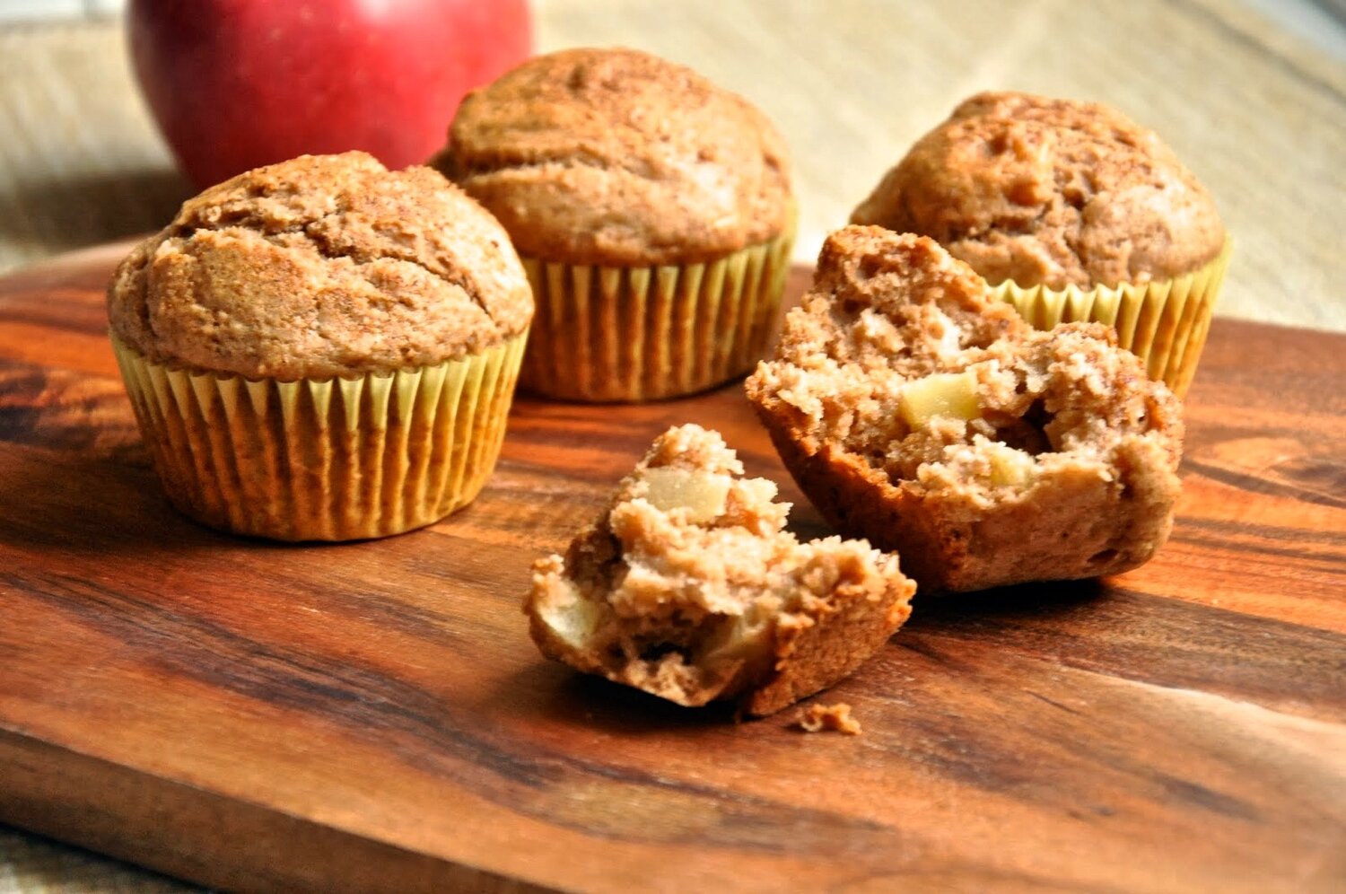 Power Up Apple Spice Muffins