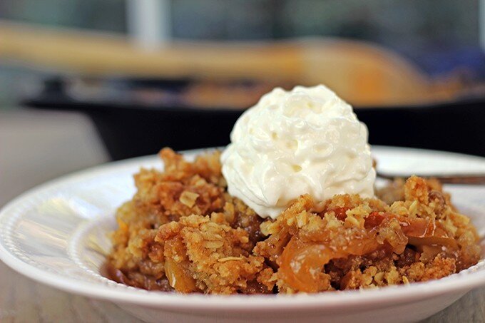 Double Apples Baked with Lemon and Cinnamon