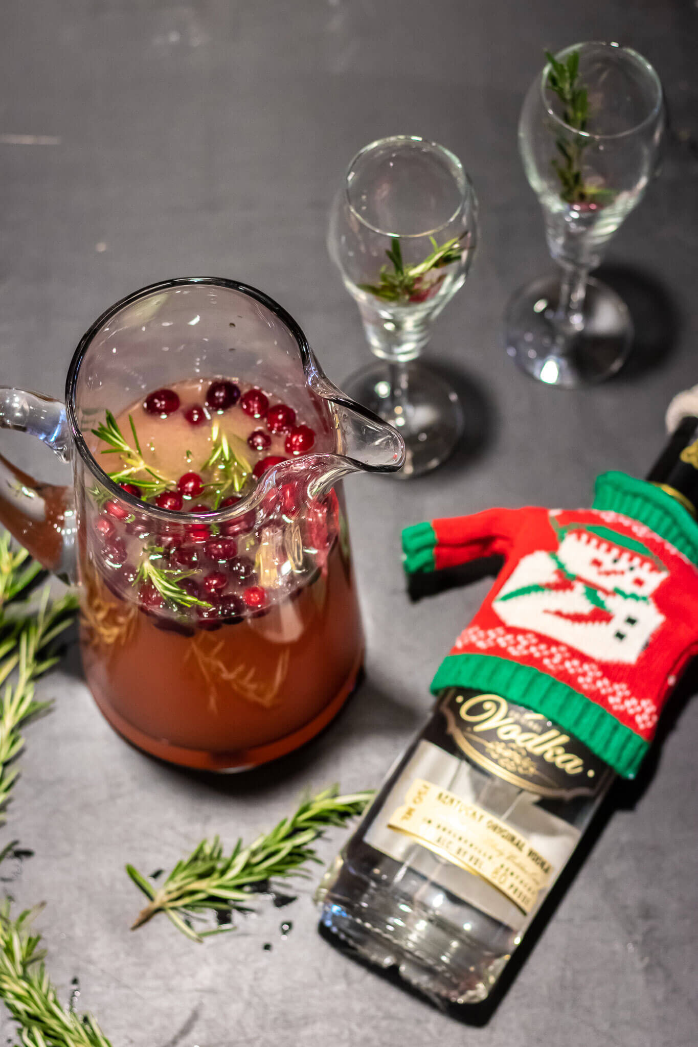 Batch Cocktails for the Holidays-Jeptha Winter Spritz 
