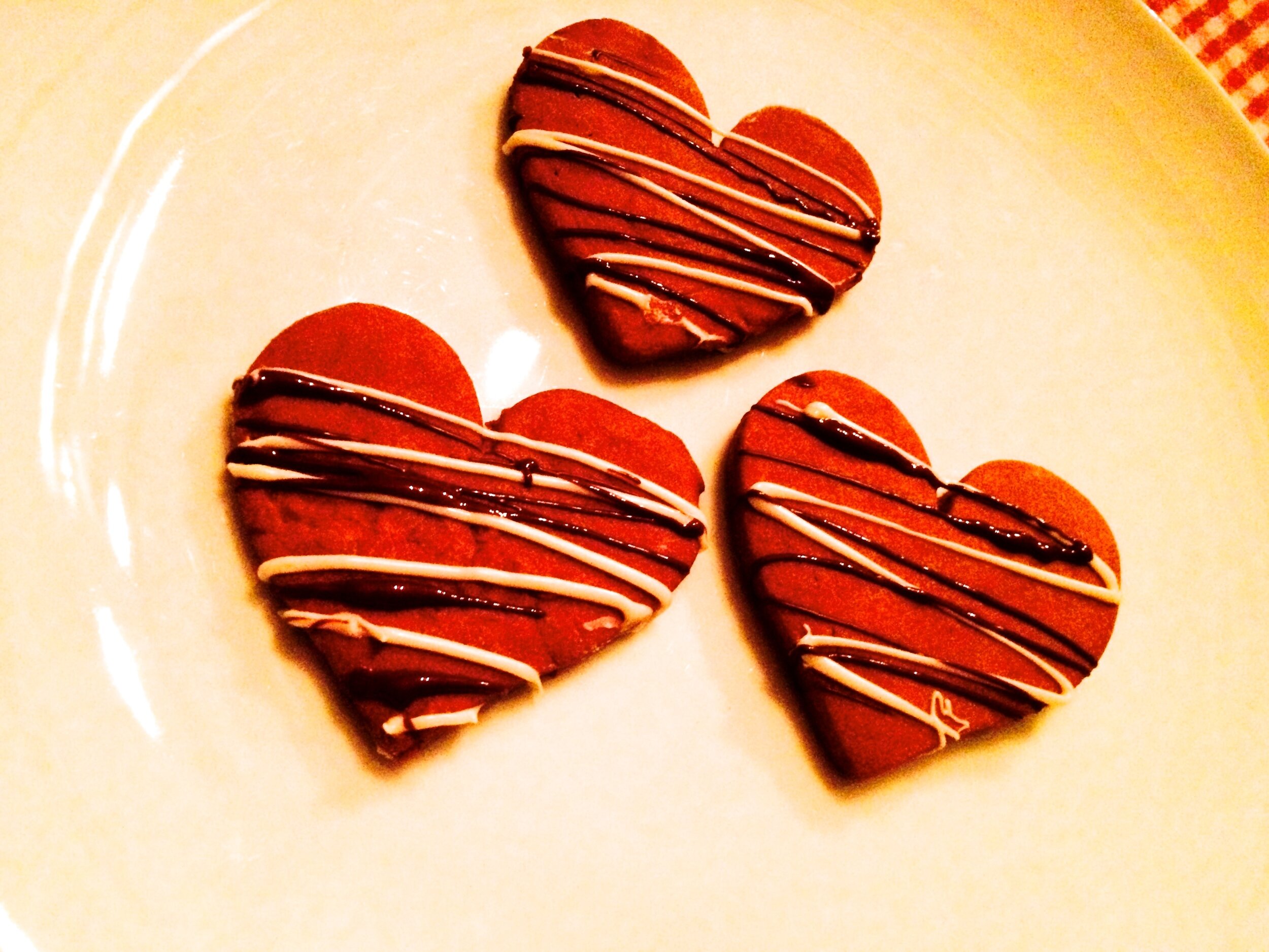 Chocolate Heart Cookies