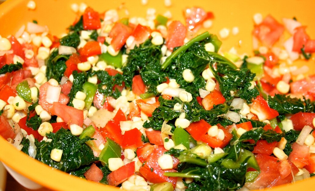 Grilled Summer Veggie Salad
