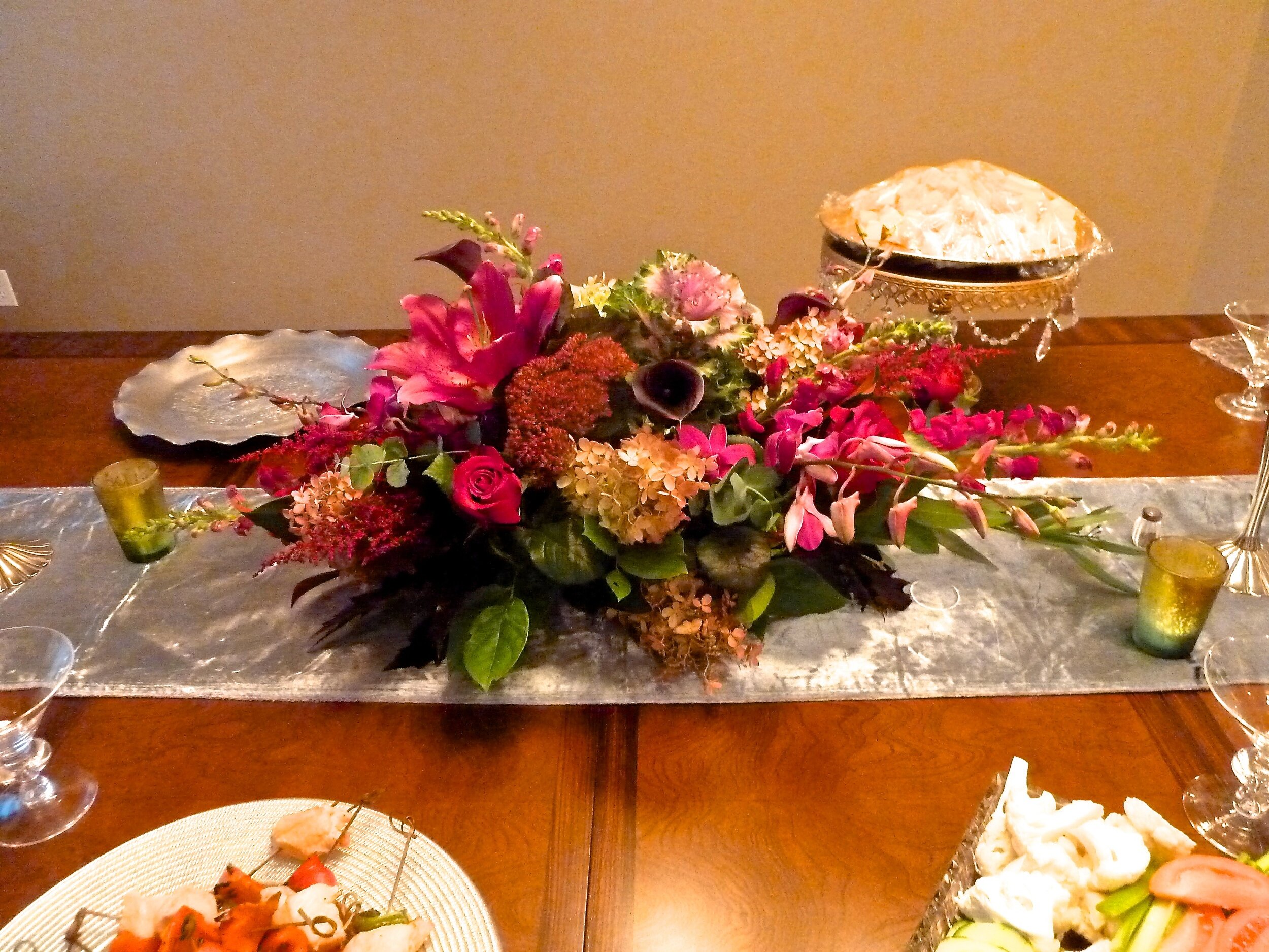 Fall Buffet Table