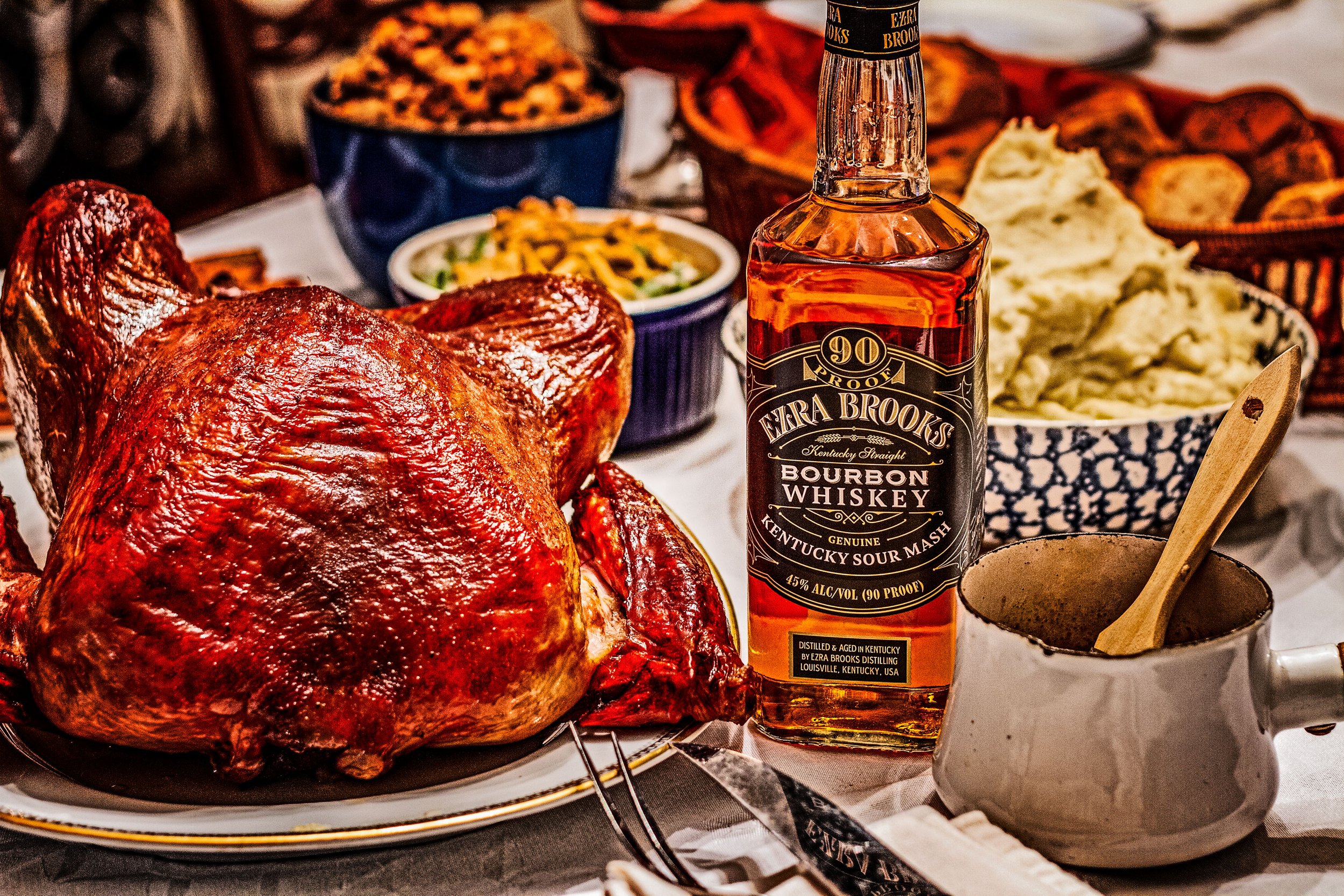 Bourbon Glazed Turkey