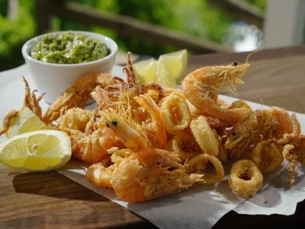 Fritto Misto with Green Mayonnaise