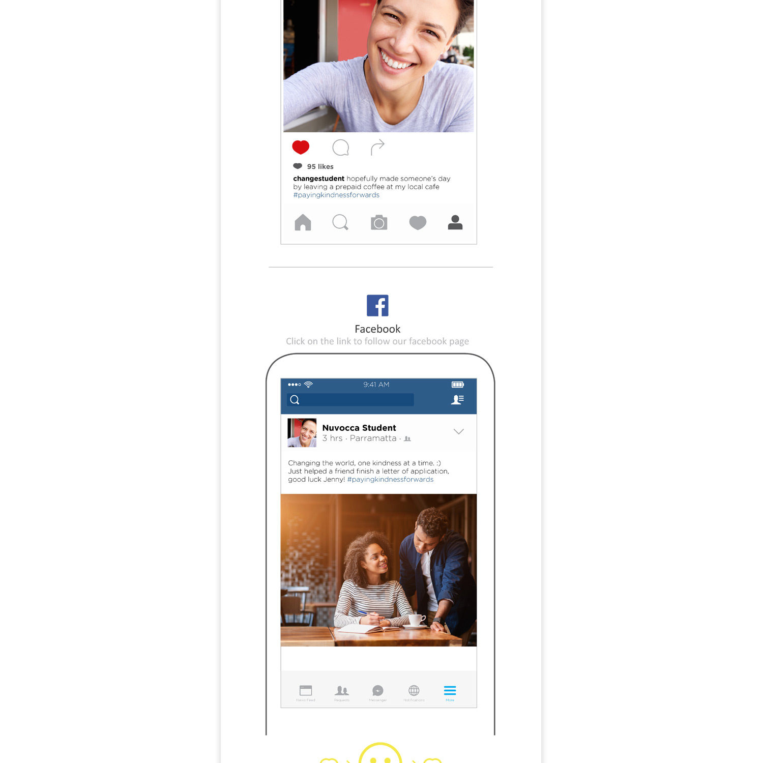 Keep people engaged as they learn about your campaign