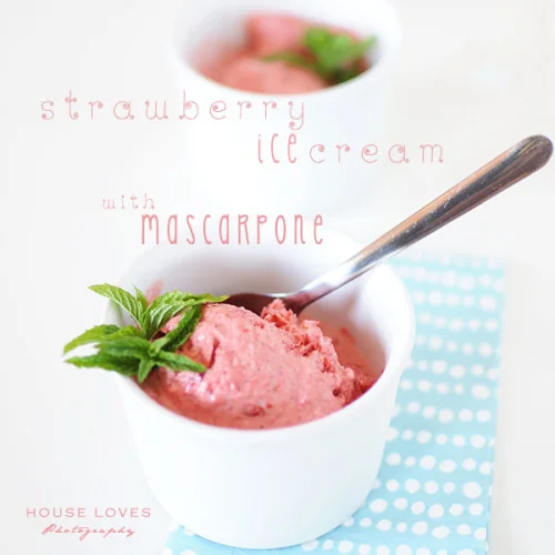 Lody Truskawkowe // Strawberry Ice Cream