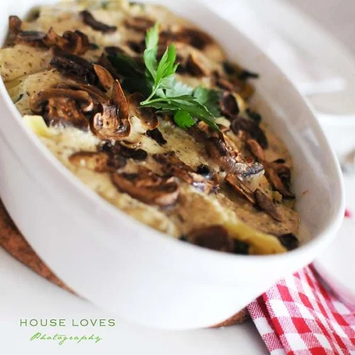 Manicotti z Zielonym Nadzieniem // Manicotti With Green Filling