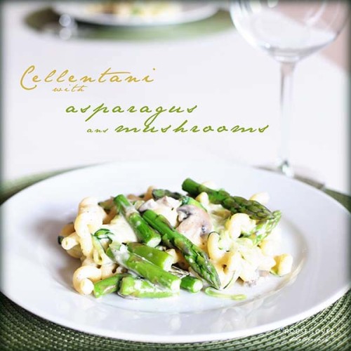 Cellentani Ze Szparagami // Cellentani With Asparagus