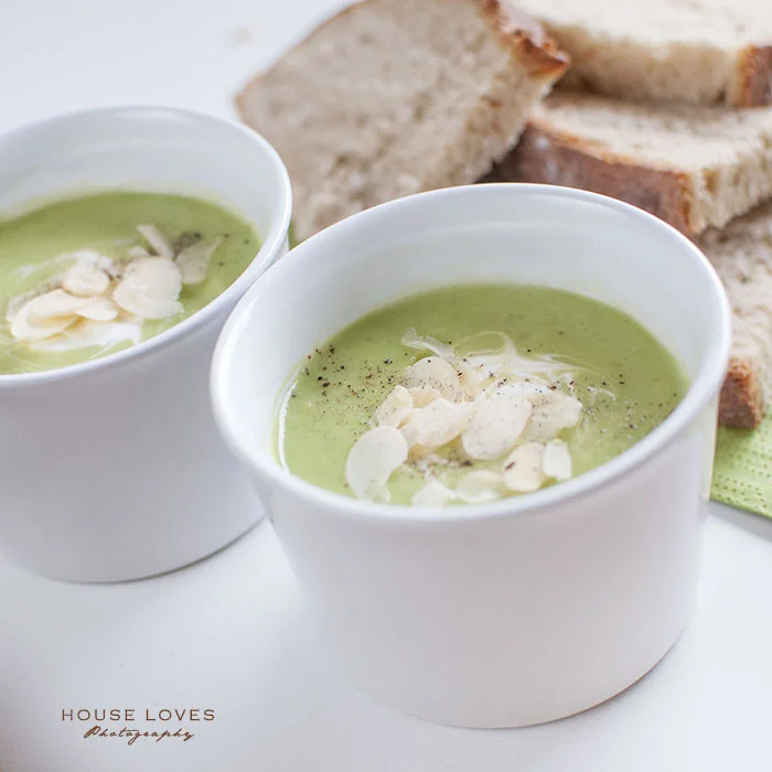 Krem z Zielonego Groszku // Green Pea Cream Soup