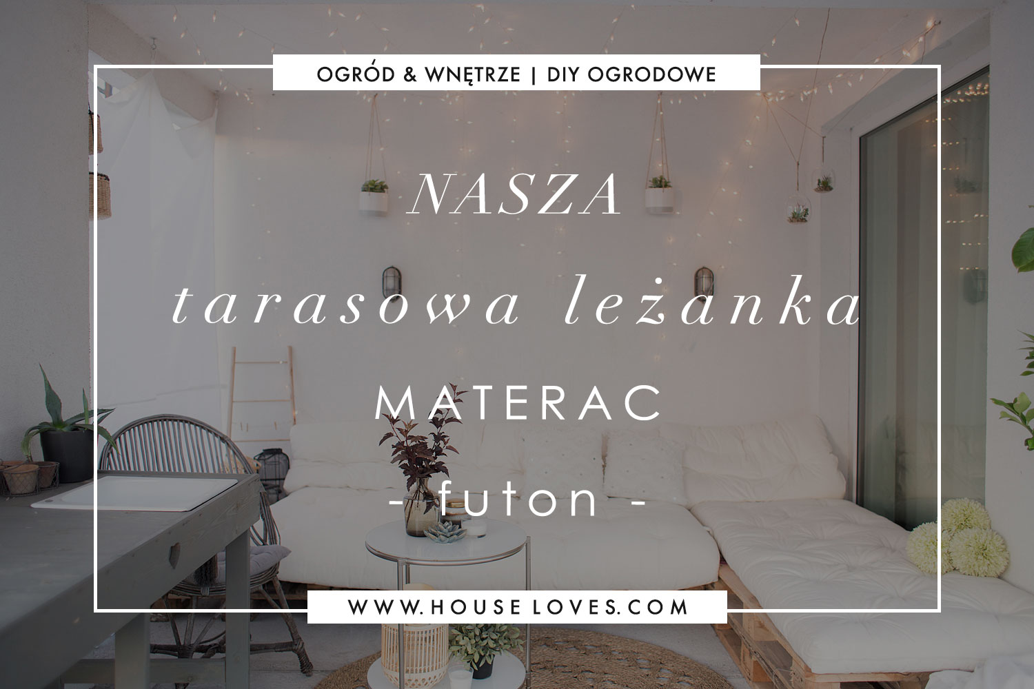 Associate badminton Part Nasza Leżanka na Tarasie - Materac Futon — HOUSE LOVES