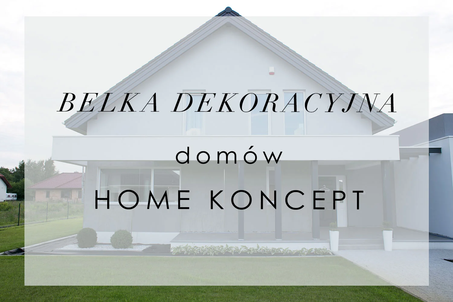 Belka Dekoracyjna Domów Homekoncept