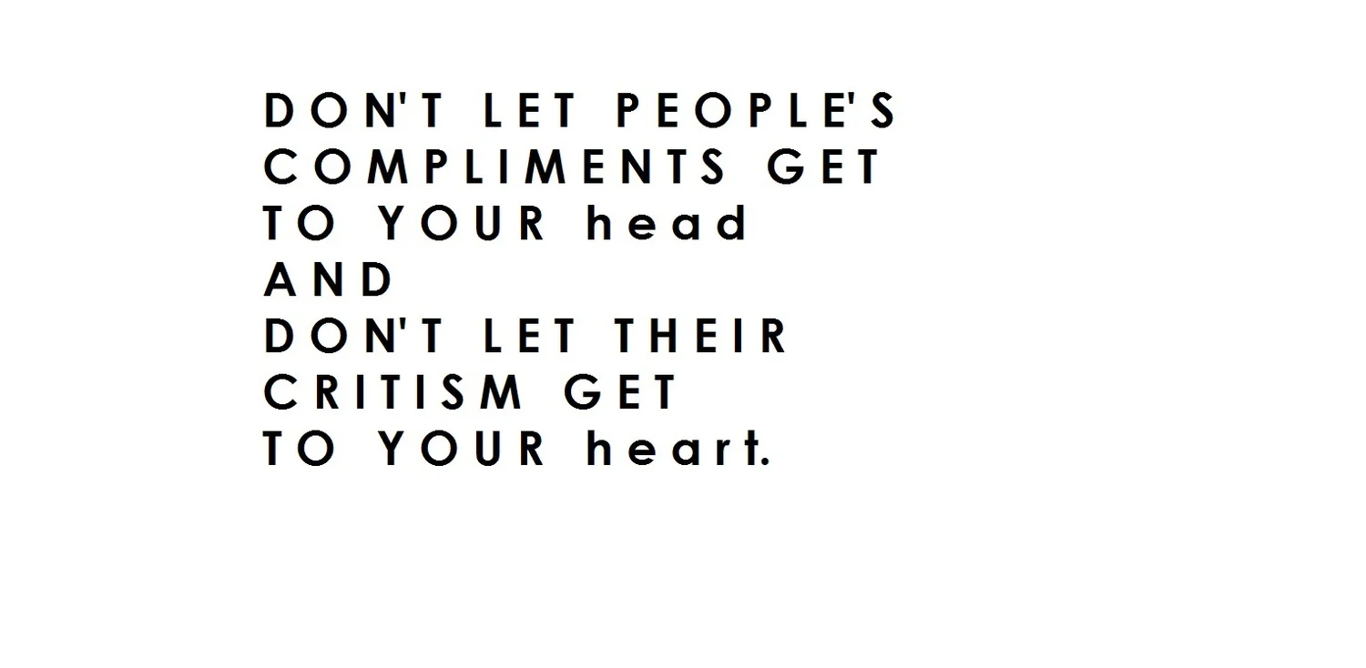 Jak Przyjąć Krytykę ...