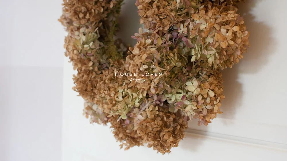 DIY Wianek z Hortensji