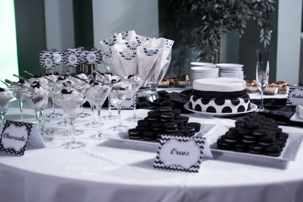 Black &amp; White Party - Jak Udekorować Urodziny dla Dorosłych