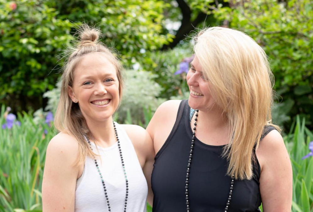 Amy + Lydia are your retreat hosts!