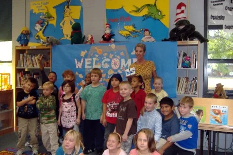 What a great welcome! A Happy Day at Hoover Elementary