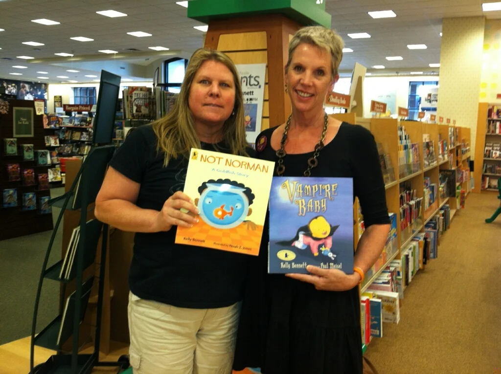 Gretchen, the brand new Guffey Elem librarian, came by the store after work just to scoop up copies for her library!