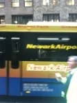 When the Newark Express pulled away last evening, I was sad to see John leaving.