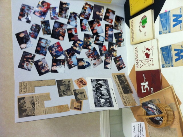 The memorabilia display better than visiting the Happy Days set.