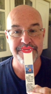 BEHIND THIS LIP BROOM I'M 100% BOOK VAMPIRE--SUCKING OUT EVER DROP OF KNOWLEDGE!