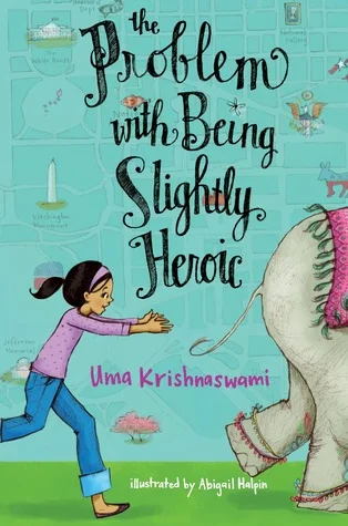 Uma's newest title...slightly heroic is something she knows about . . . 