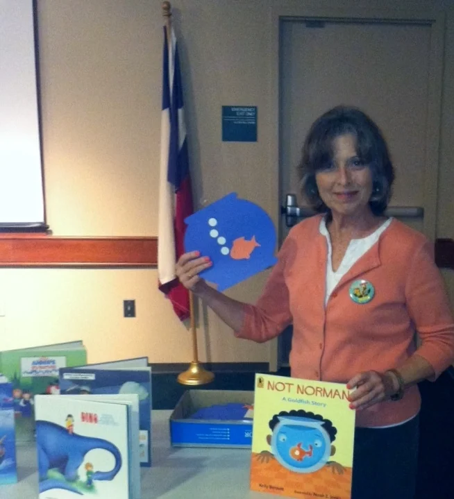 Alicia Johnson, a long time friend and champion arranged this visit to Conroe Central Library
