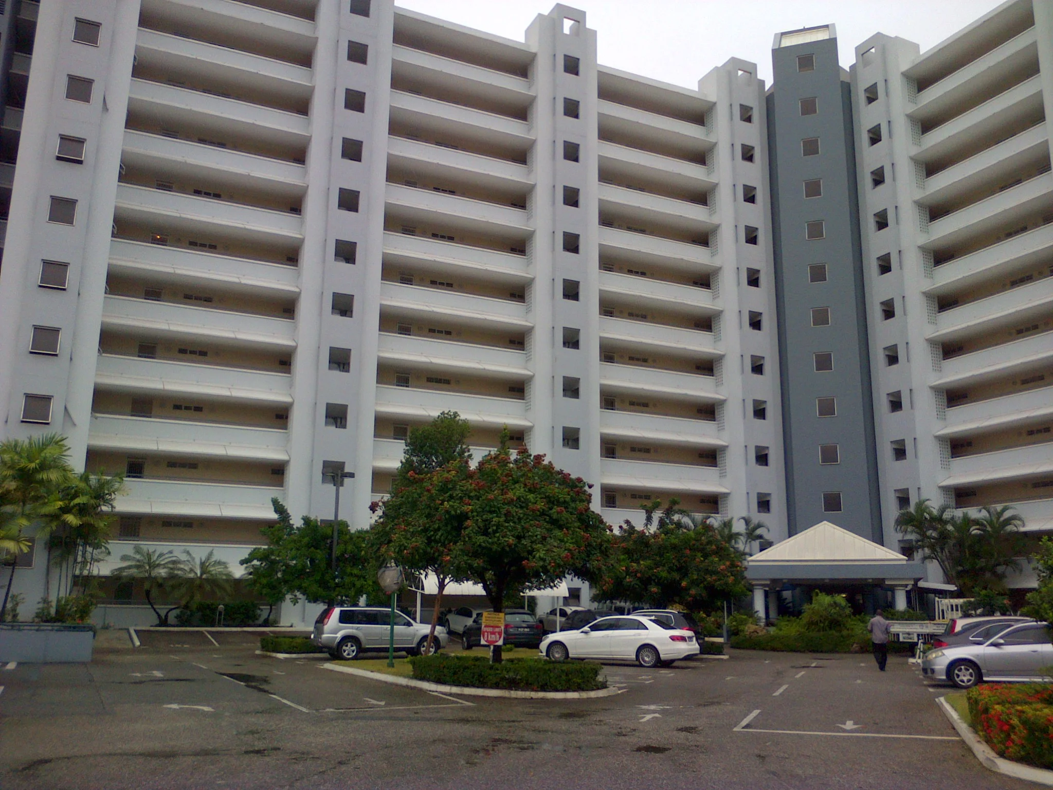 Think all these other apartments come equipped with rope ladders for emergency evacuation?