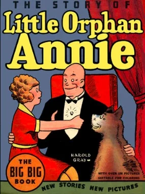 This is the cover of my "Annie" book.