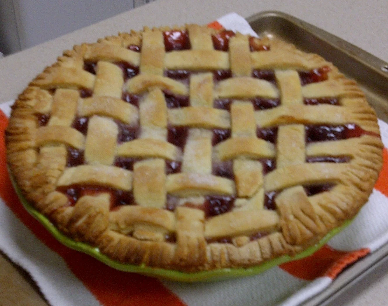 Rain, Rain, if you're gonna stay, I'll bake a cherry pie today!