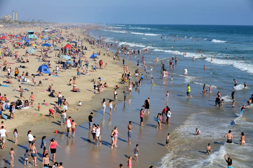 Huntington Beach—my Beach Time then