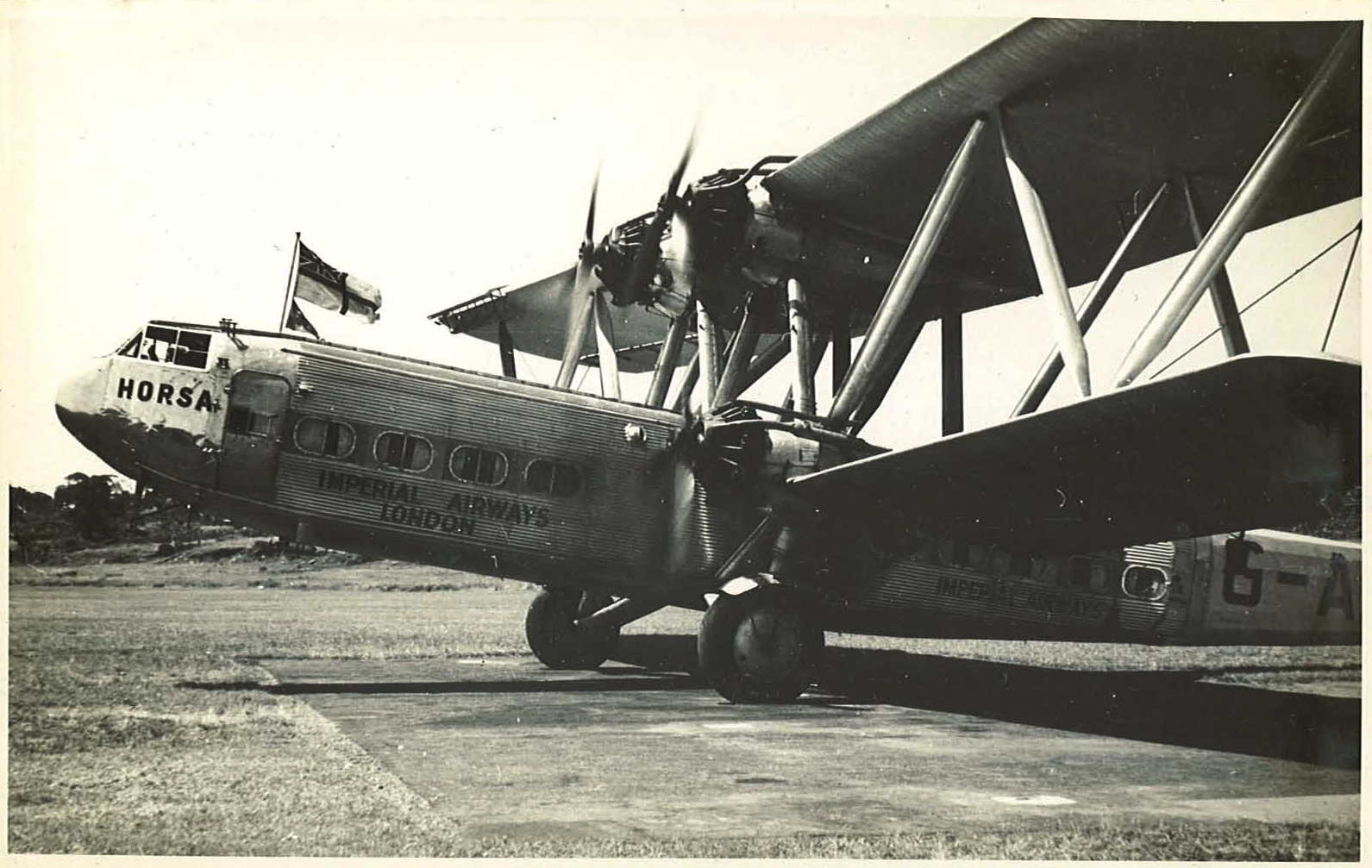 Max flew for Imperial Airways from 1936-38
