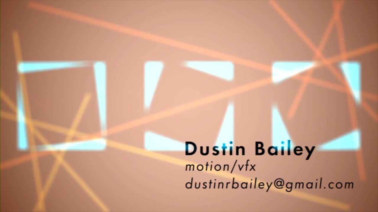 Demo Reel 2011
