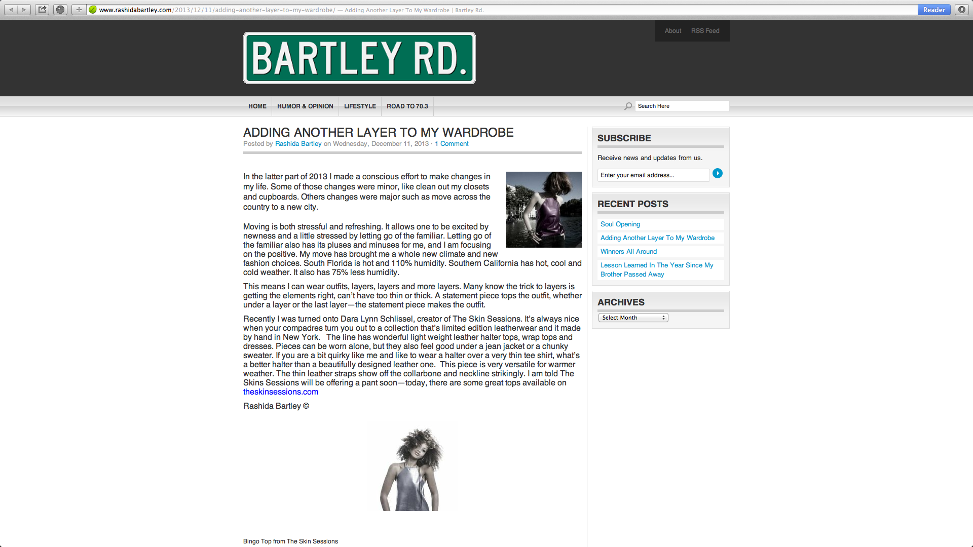 Rashida Bartley's Blog