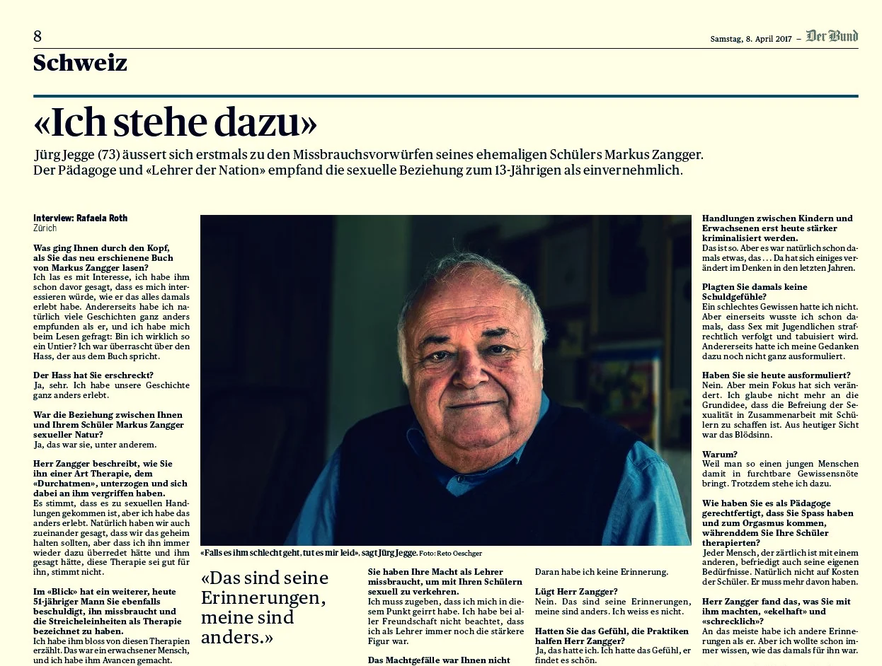 «Ich stehe dazu»