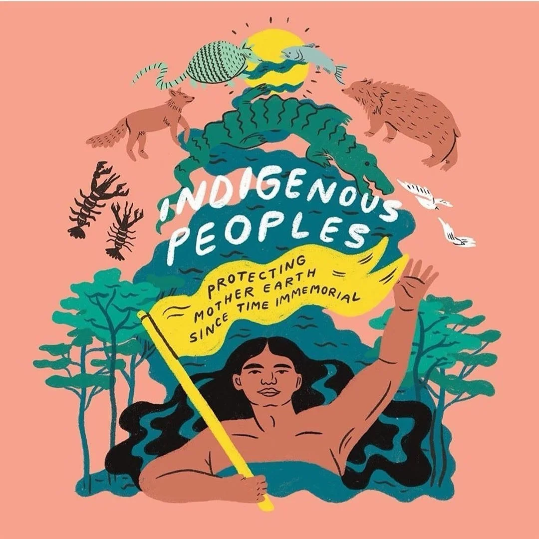 En esta casa celebramos el Día Nacional de los Pueblos Indígenas.