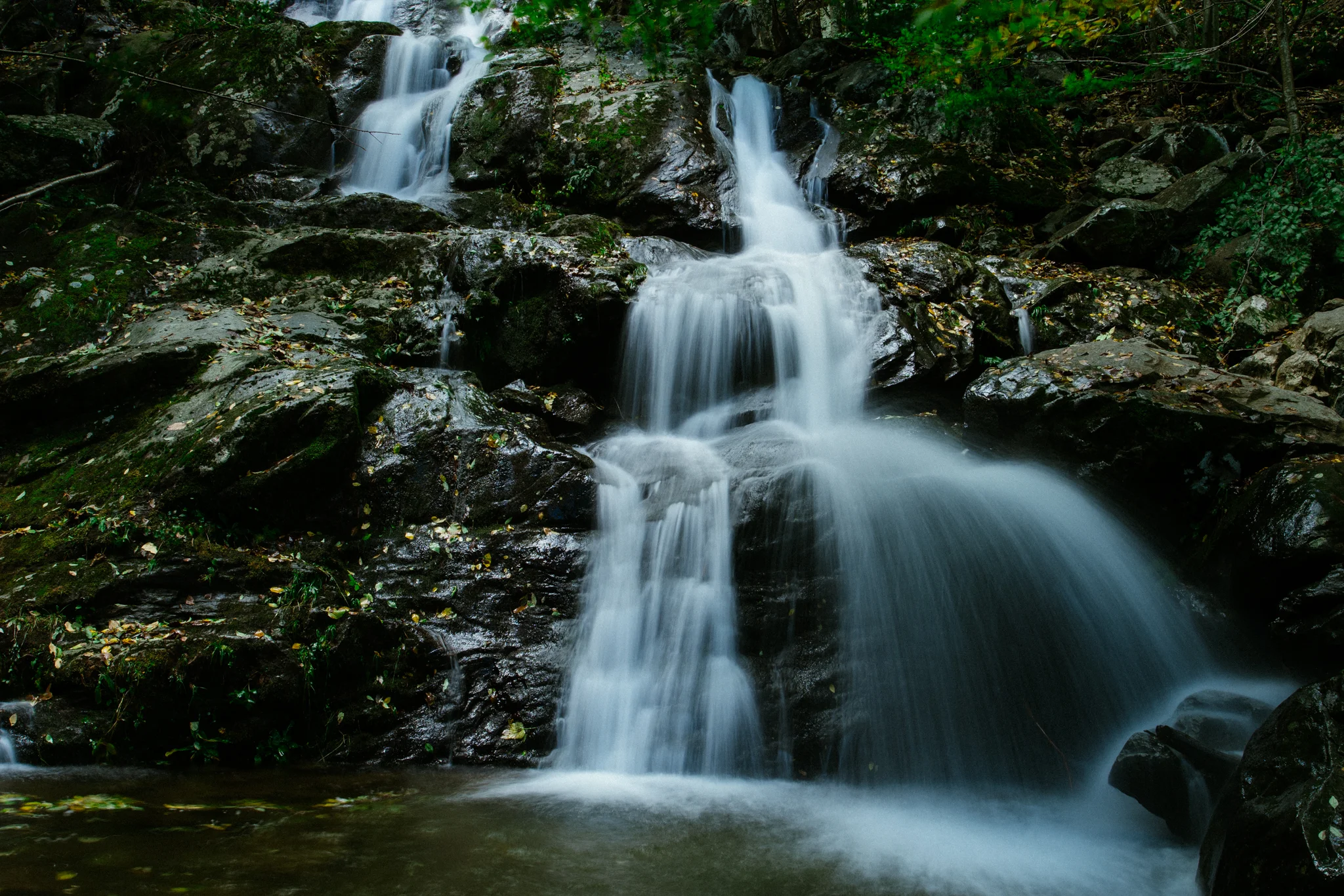 WATERFALL AT SHENANDOAH NATIONAL PARK