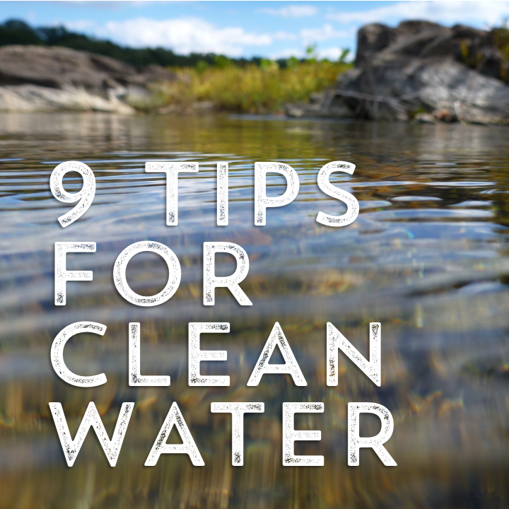 Clean Water Tips for Earth Month