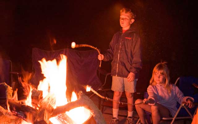 potomac river campfire