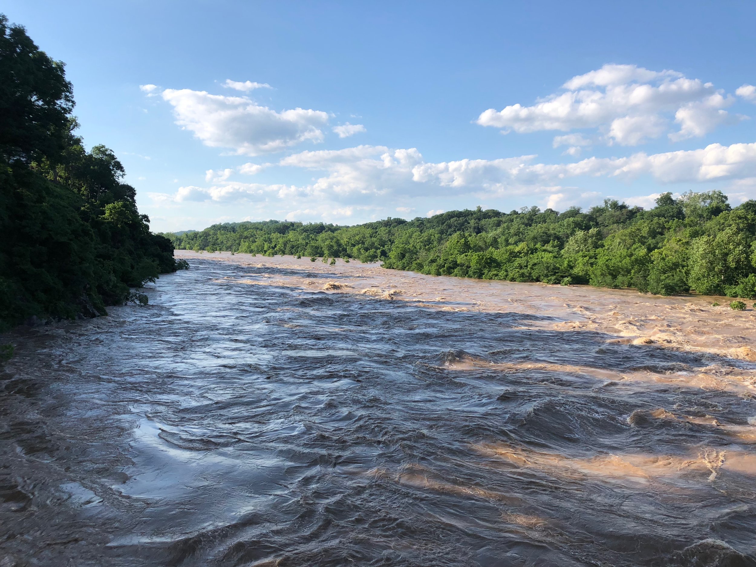 Upstream from Chain Bridge, June 4, 2018 | Alain, McLean, VA