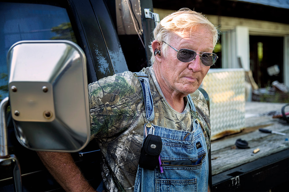 Carl hovermale, owner of bear garden. (c) william macfarland, www.macfarlandphoto.net