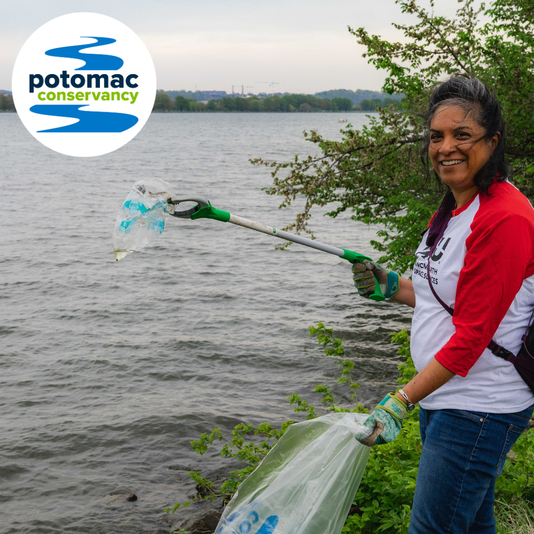 Potomac River Cleanup at Gravelly Point Park, VA