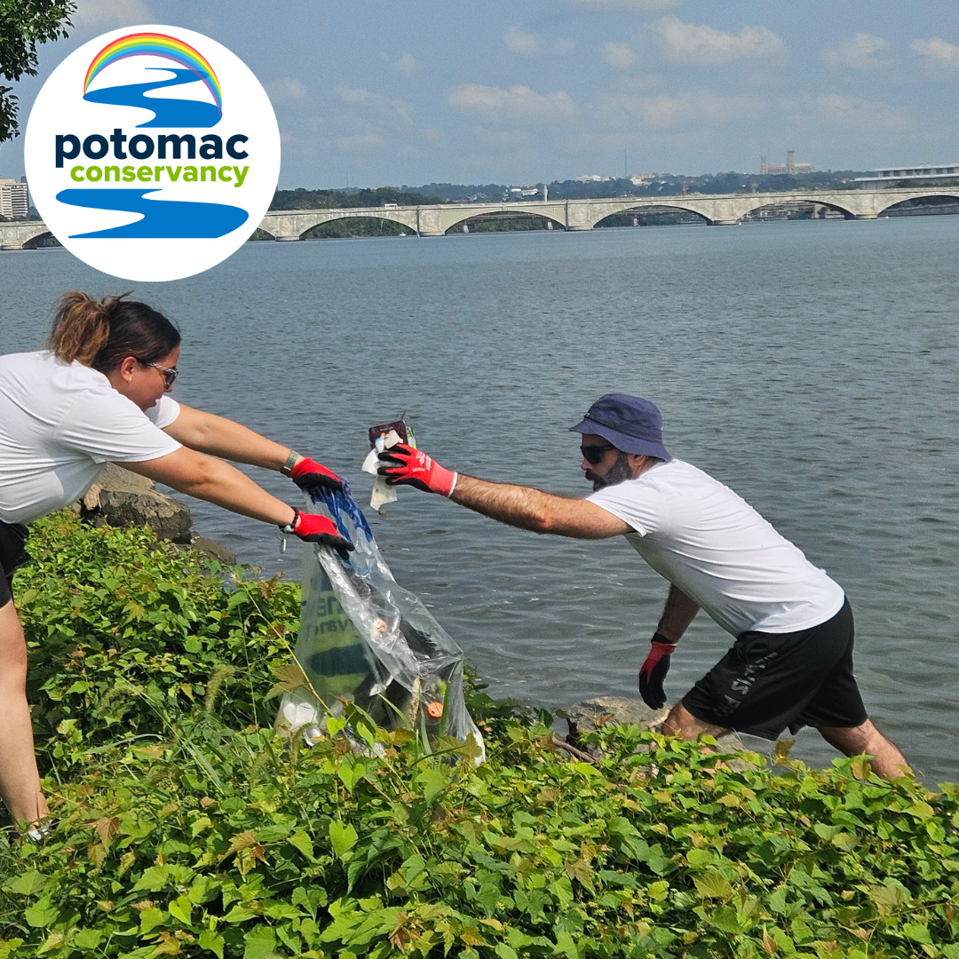 Potomac Pride River Cleanup at Matthew Henson Trail, MD