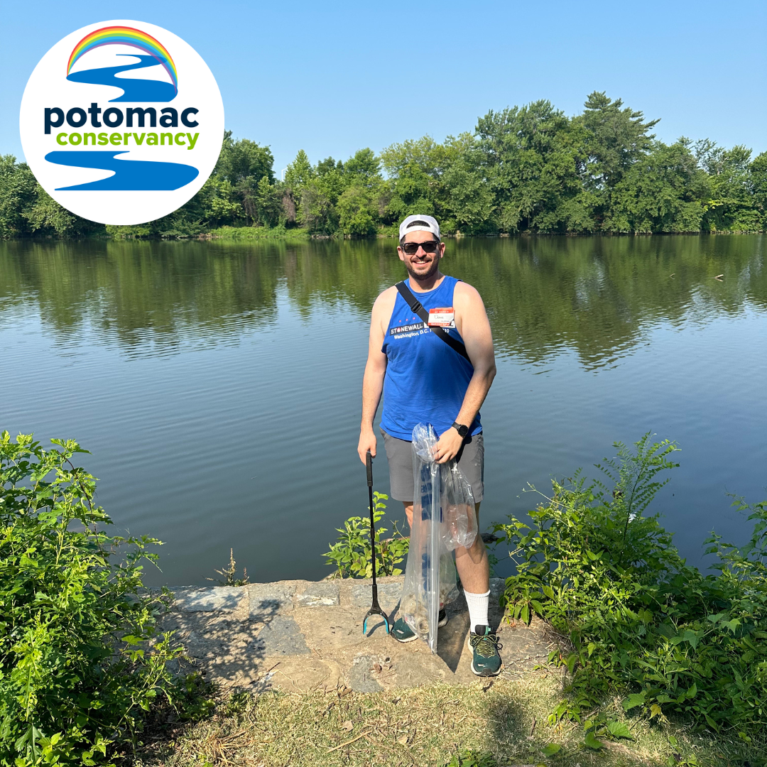 Potomac Pride River Cleanup at Turkey Run Park, VA