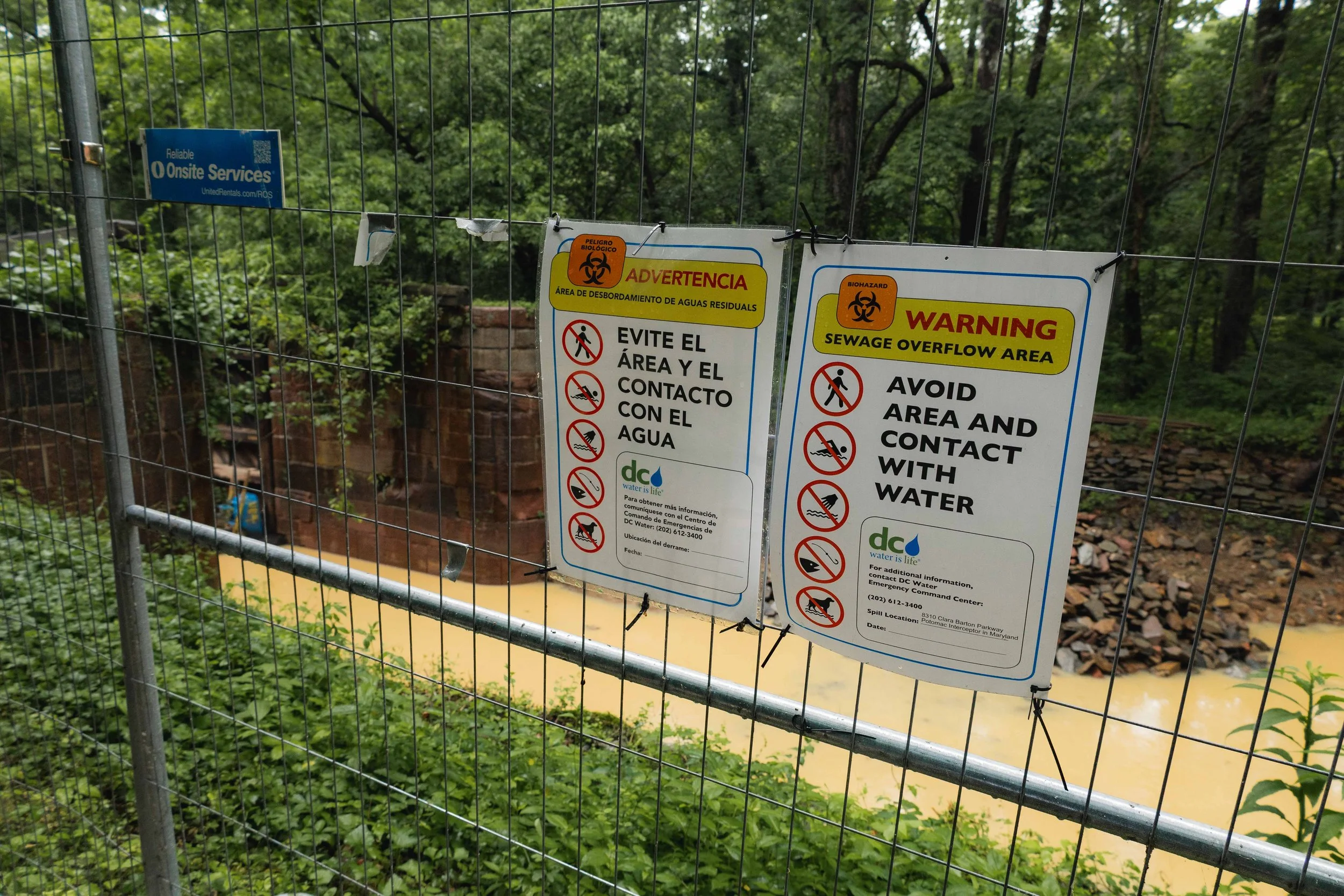 The latest updates from the Potomac Interceptor Sewage Spill