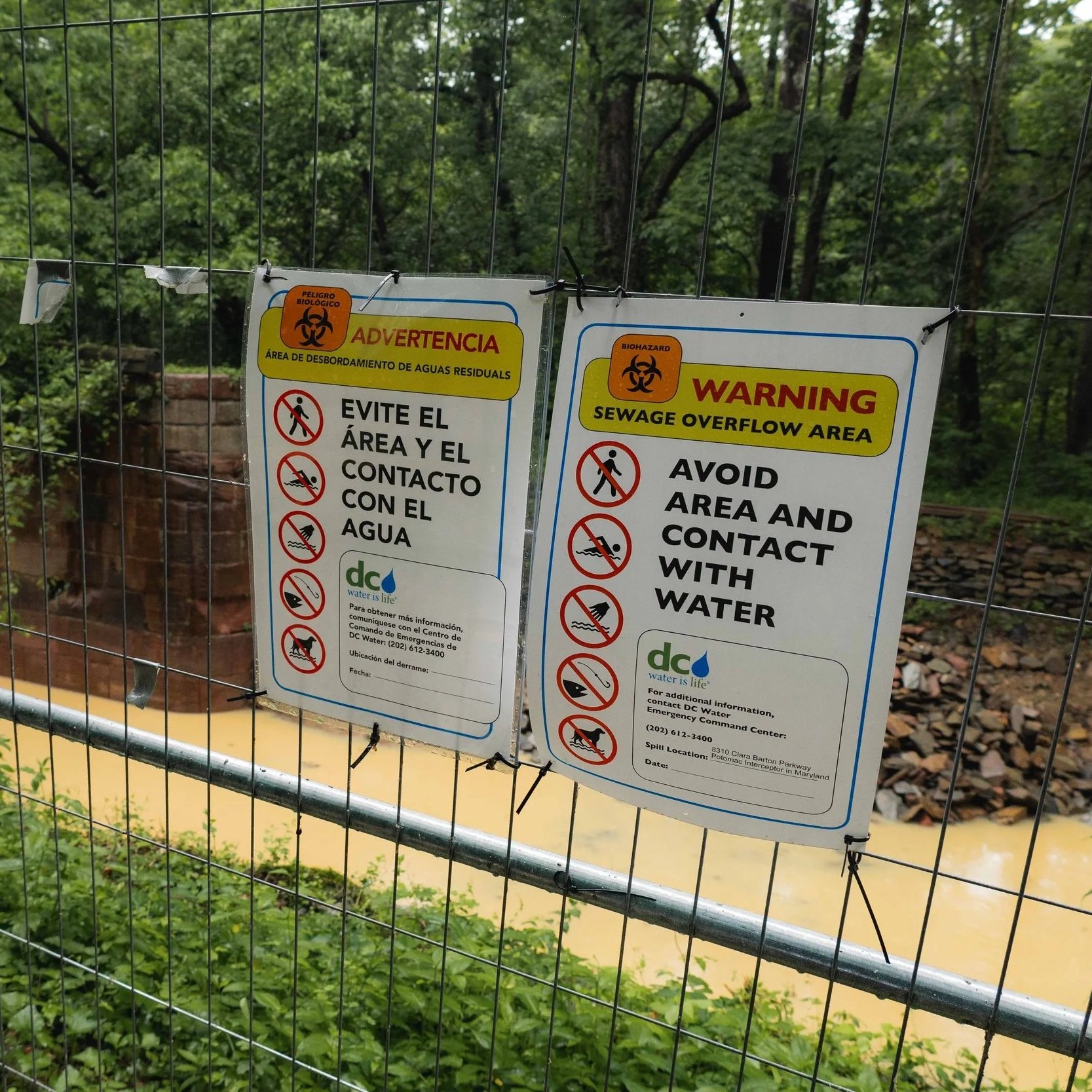 The latest updates from the Potomac Interceptor Sewage Spill