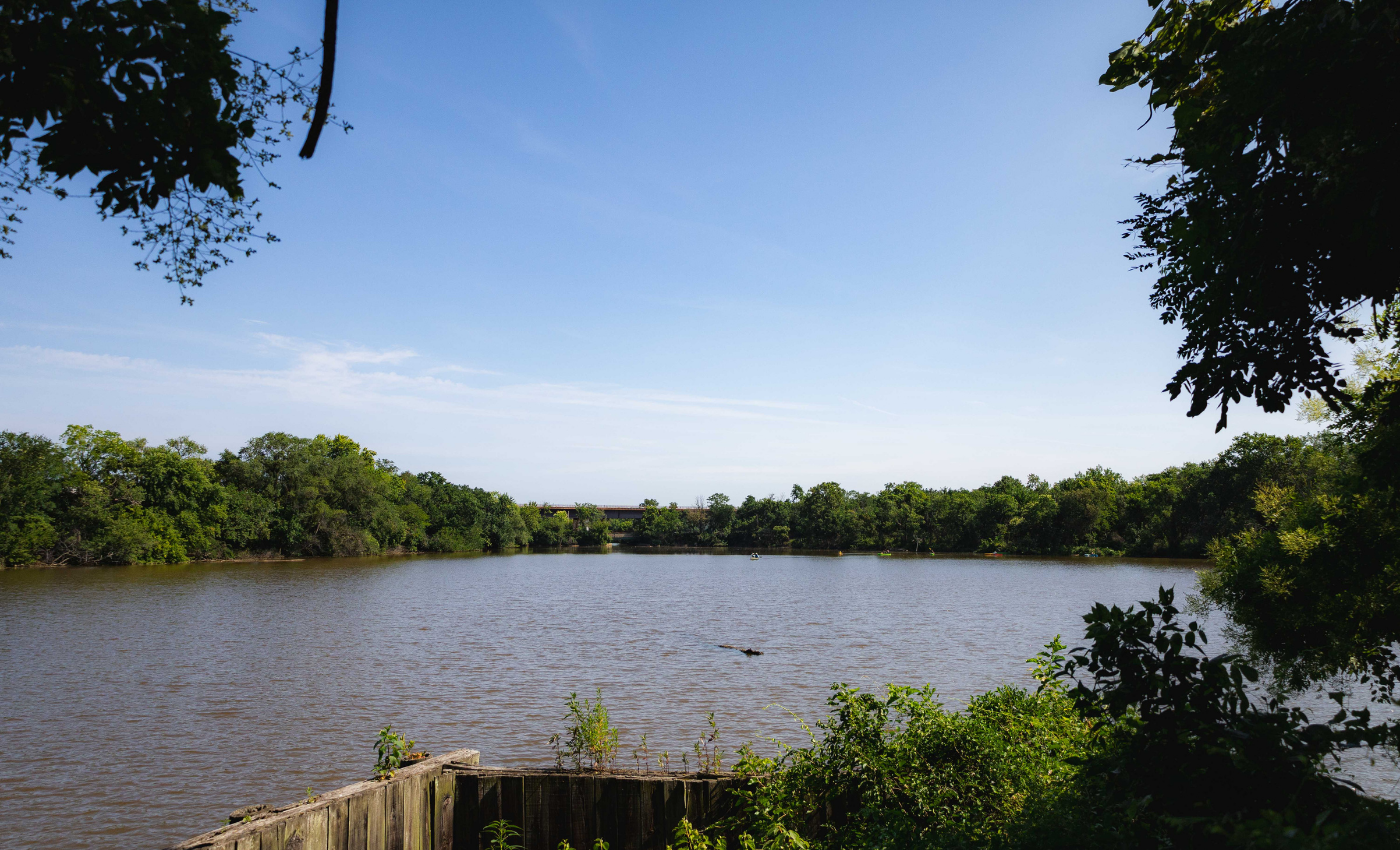 VIEW OF THE ANACOSTIA FROM KINGMAN AND HERITAGE ISLANDS