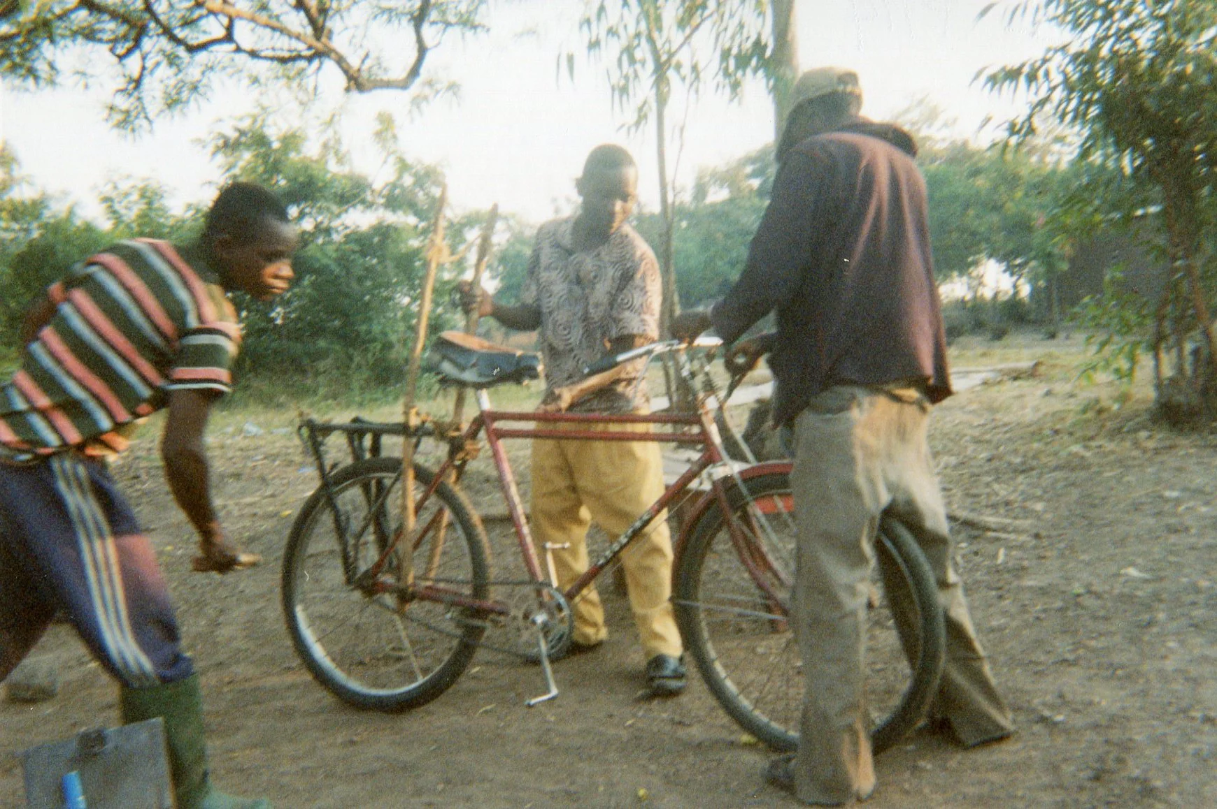 This photo shows my disability, which
is a limitation for me because I cannot ride a bike as my friends do.